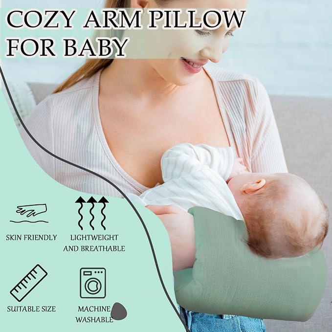 Baby Feeding Arm Pillow Breastfeeding Bottle Nursing Cozy Cradle Pillow - Image 4