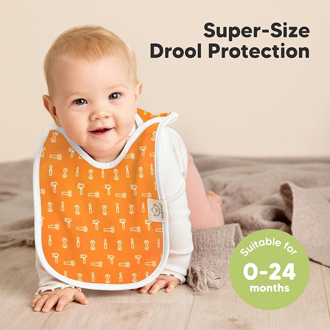 8-Pack Baby Bibs for Boys, Girls - Image 2