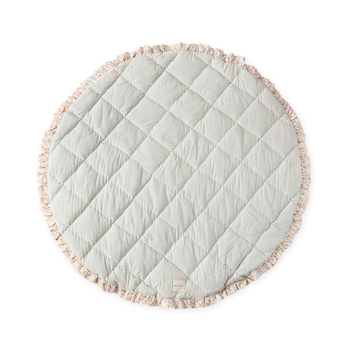 Pehr Baby Play Mat, Floret | Ultra-Soft Quilted 100% Cotton Exterior - Image 8