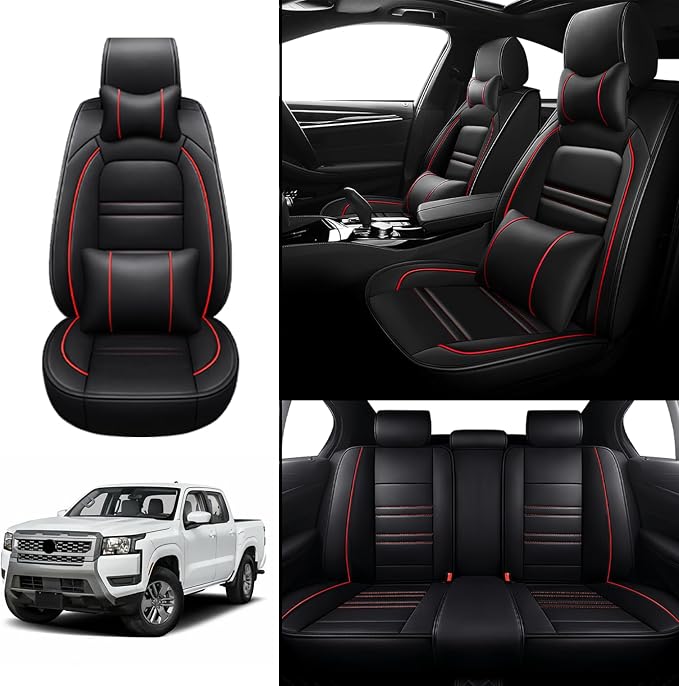 Car Seat Covers for Nissan Car Frontier 1998-2025 | 5-Seats Seat Covers - Image 2