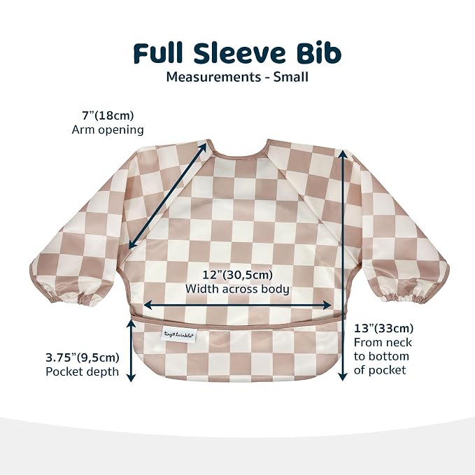 Tiny Twinkle Long Sleeve Bib for Babies & Toddlers – Waterproof Smock Bib for - Image 5