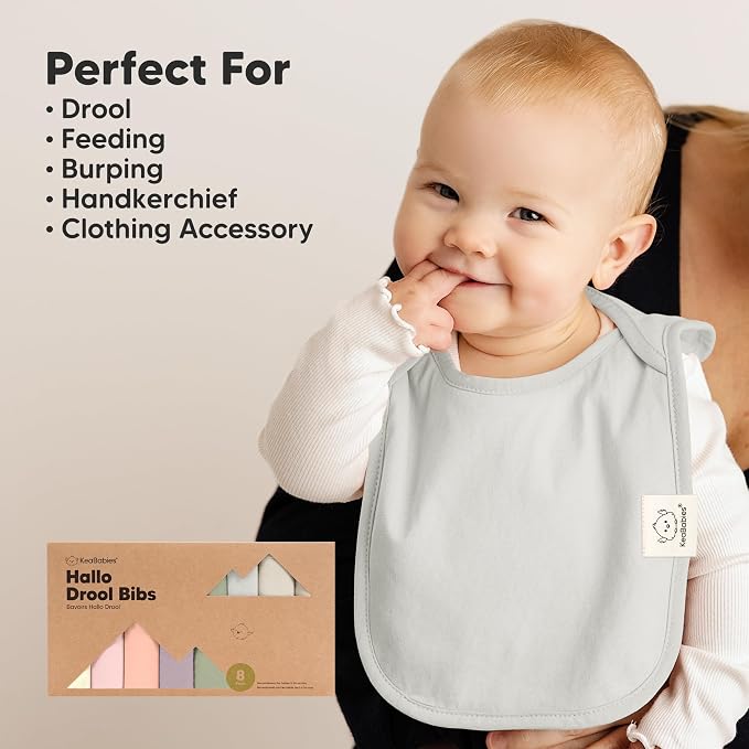8-Pack Baby Bibs for Boys, Girls - Image 8