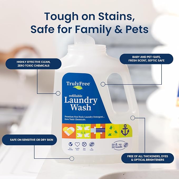 Truly Free Natural Laundry Detergent - Image 5