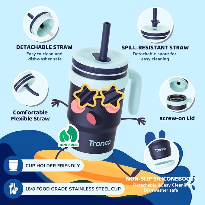 Tronco 14 oz Kids Insulated Tumbler - Image 2