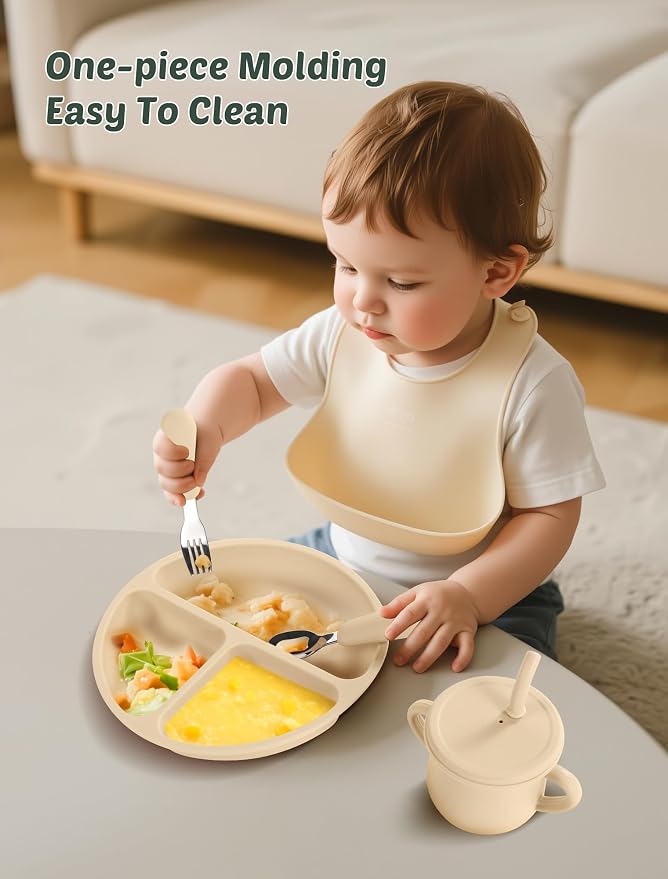 Silicone Toddler Cups Set, 2 Straw Cups and 2 Sippy Cups - Image 6