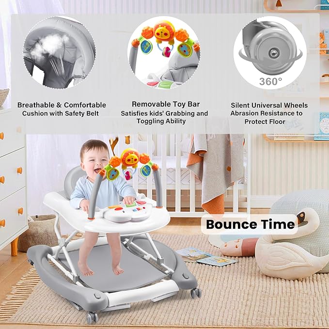 Baby Walker, 5-in-1 Baby Walkers - Image 5