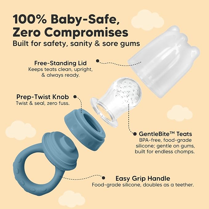 KeaBabies Baby Fruit Feeder 2pk - Image 3