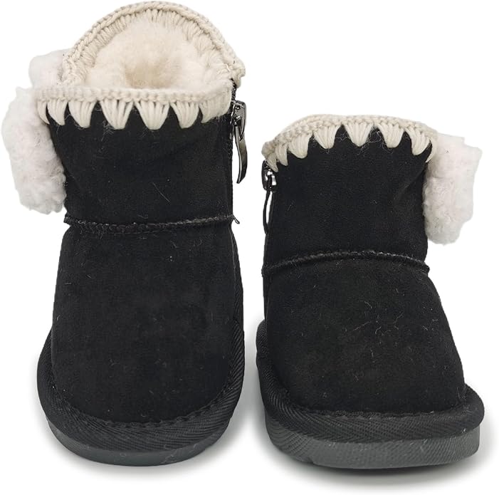 Baby Boots Winter Snow Booties Infant Boys Girls Outdoor Warm Shoes - Image 7