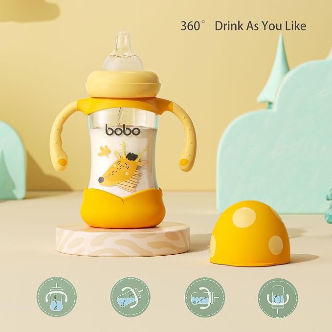 YOHKOH Natural Glass Baby Bottle - Image 7
