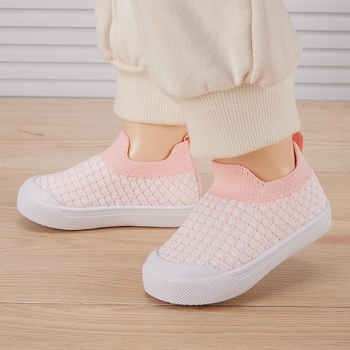 BMCiTYBM Baby Sneakers Girls Boys Lightweight Breathable Mesh First Walkers - Image 2