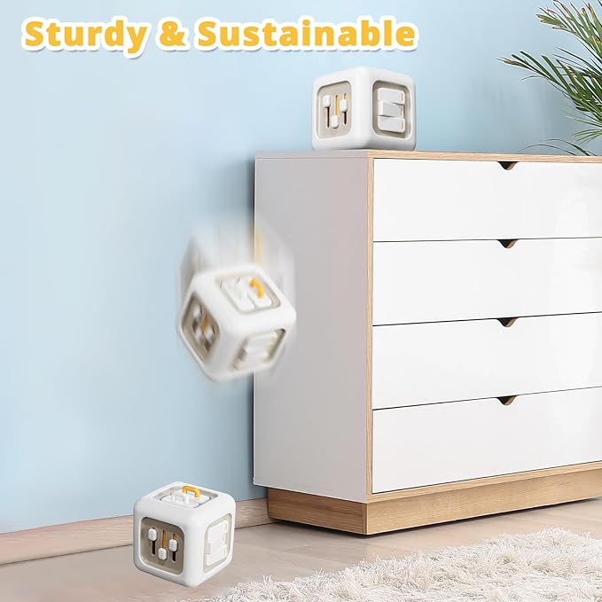 Busy Cube Toy for 1 Year Old Boy, Montessori Toys for 1+ Year Old, Travel - Image 4
