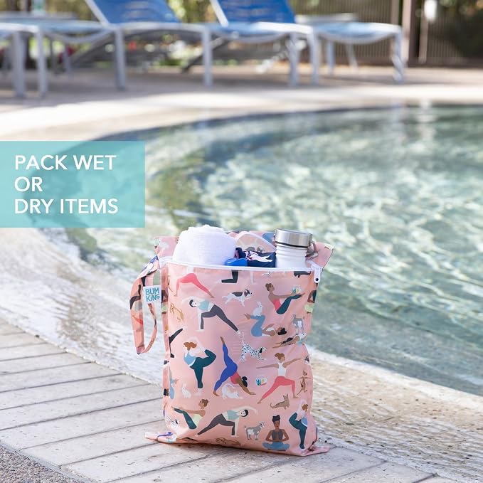 Bumkins - Waterproof Wet Bag & Clear Travel Bags - - Image 4