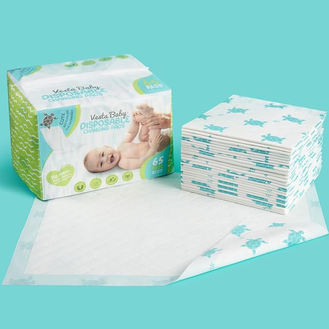 Vesta Baby 65 Disposable Changing Pads - Image 8
