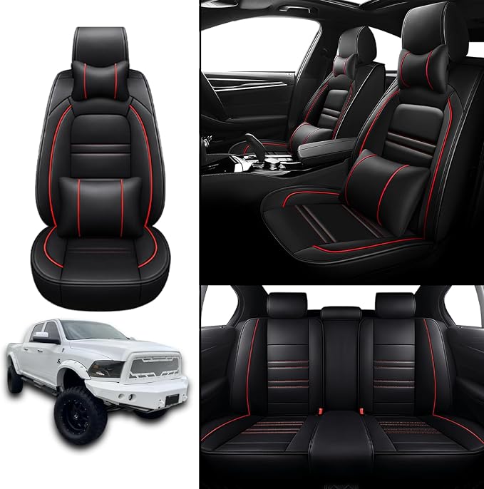 Car Seat Covers for Dodge ram 2500 2004-2011 | 5-Seats Seat Covers, Waterproof - Image 2