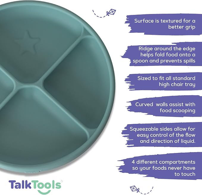 TalkTools ITSY Silicone Baby Plates Set - Image 2
