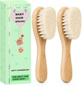 Baby Hair Brush, Wooden Baby Hair Brush by Molylove