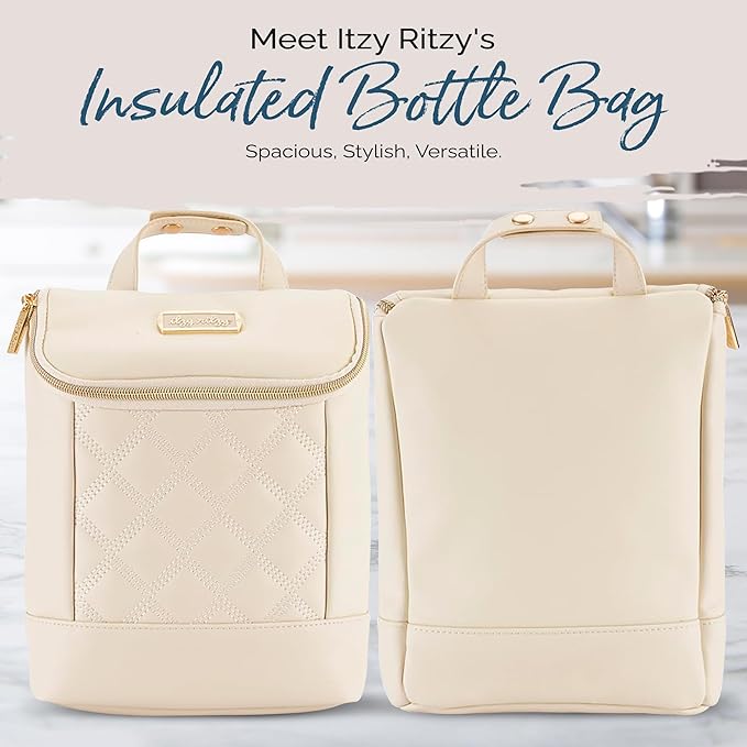 Itzy Ritzy Insulated Bottle Bag – Keeps Bottles Warm or Cool - Image 2