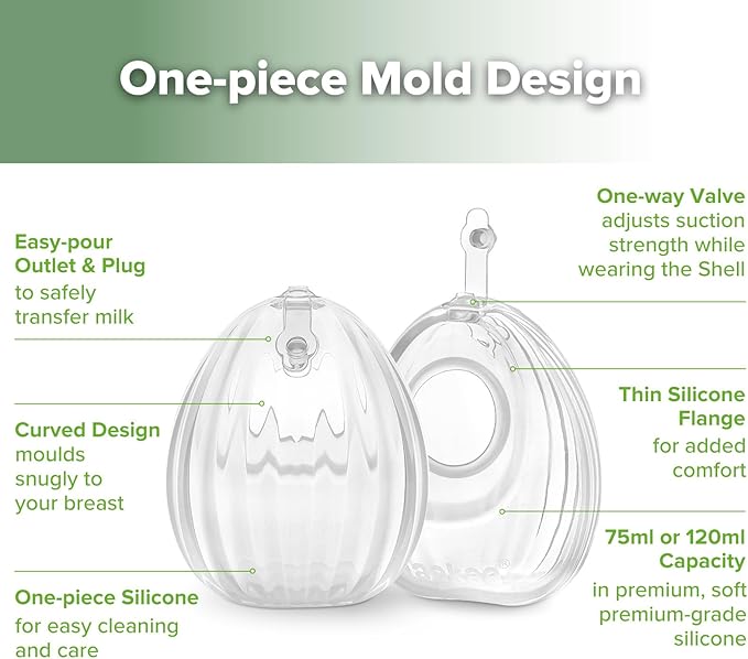 haakaa Wearable Breast Pump, Silicone Shell Breast Pump - Image 4