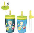 Zak Designs CoComelon Kelso Tumbler Set, Leak-Proof Screw-On Lid by ZakDesigns