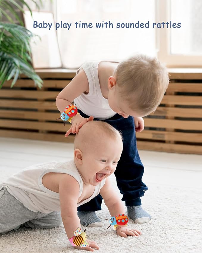 Wrist Rattles Foot Finder Rattle Toy - Image 5