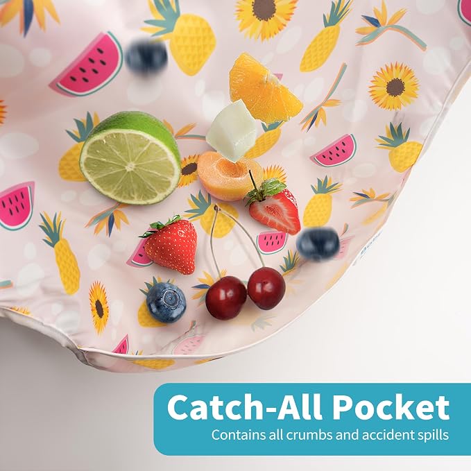 3 Pcs Long Sleeved Bib Set|Baby Waterproof Bibs - Image 4