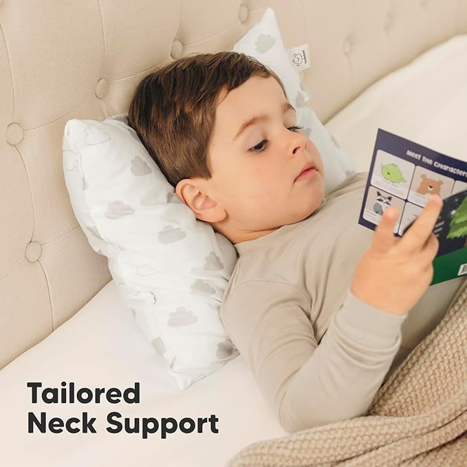 KeaBabies 2-Pack Toddler Pillow 13x18 - Image 5