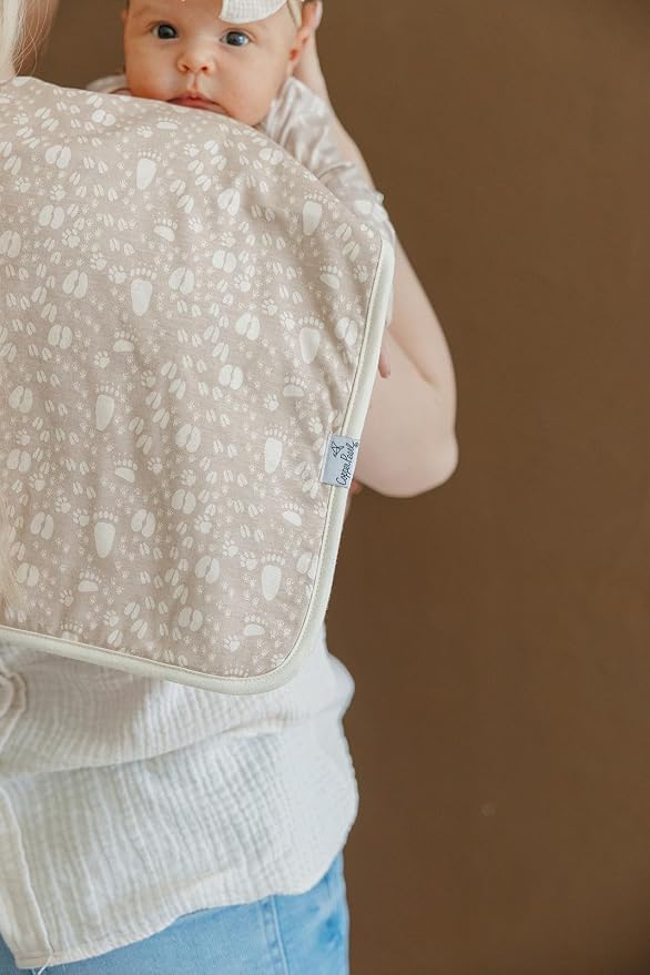 Copper Pearl Premium Baby Burp Cloths - Image 8