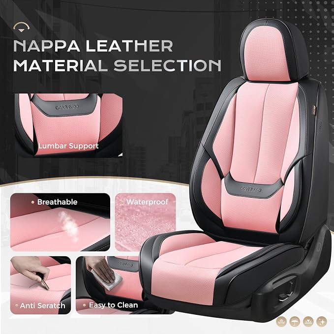 Coverado Car Seat Covers Full Set, Seat Covers - Image 5