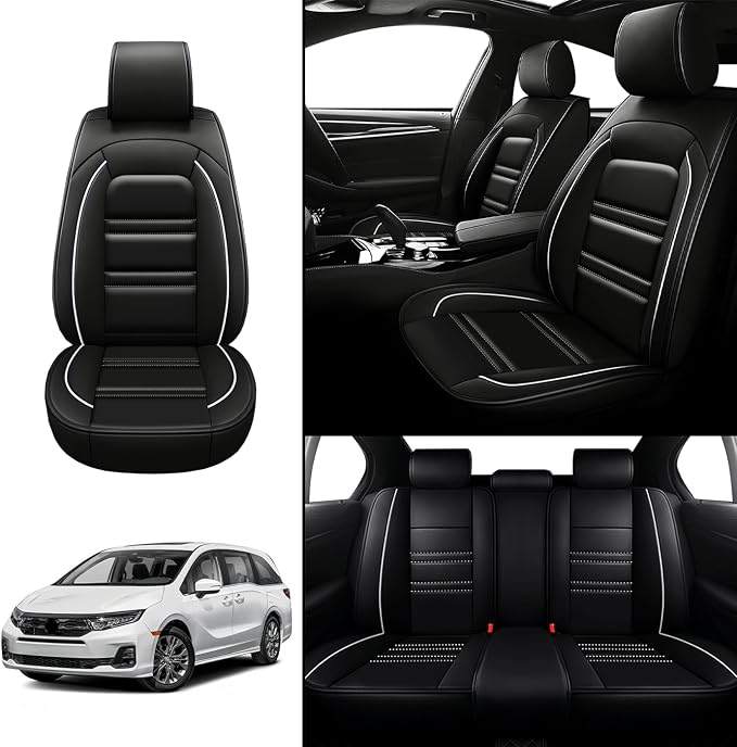 Seat Covers for Honda Odyssey 2005-2025 | 5-Seats Leather Seat Covers - Image 2
