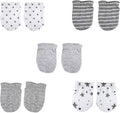 5 Pairs Baby Not Scratch Mittens 0-6 Months New Born Boy Girl Gloves Cute by falianni