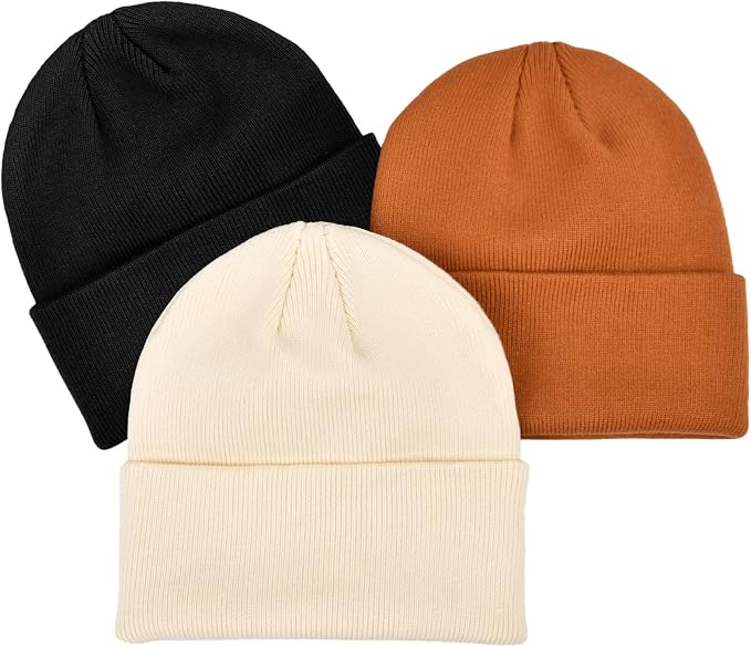 Rosoz Toddler Beanie Boys Girls Baby Knit Warm Beanies Kids Children Winter hat by Rosoz