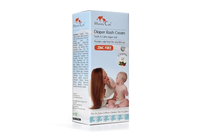 Mommy Care Zinc-Free Diaper Rash Cream – Gentle & Soothing Baby Diaper Cream - Image 2
