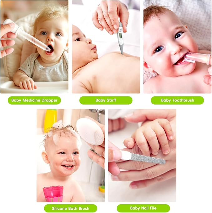 Baby Healthcare and Grooming Kit, Portable Baby Safety Care Set, Baby - Image 6