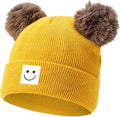 AZJ Baby Beanie Hat Toddler Infant Winter Knitted Hat Kids Soft Warm Pom Pom by AZJ