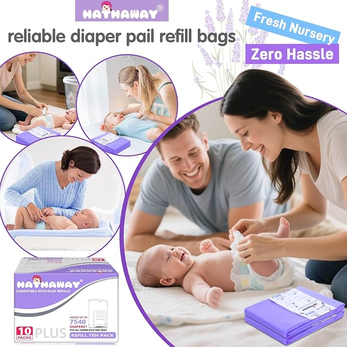 Diaper Pail Refill Bags Compatible - Image 6