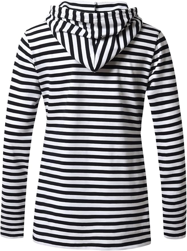 GINKANA Women's Nursing Hoodie Sweatshirt Long Sleeves Breastfeeding Maternity - Image 3