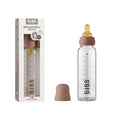 BIBS Baby Glass Bottle. Anti-Colic. Round Natural Rubber Latex Nipple. Supports by BIBS
