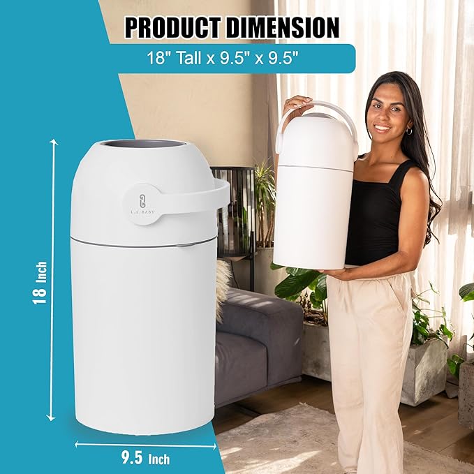 L.A. BABY Magic Diaper Pail - Image 3