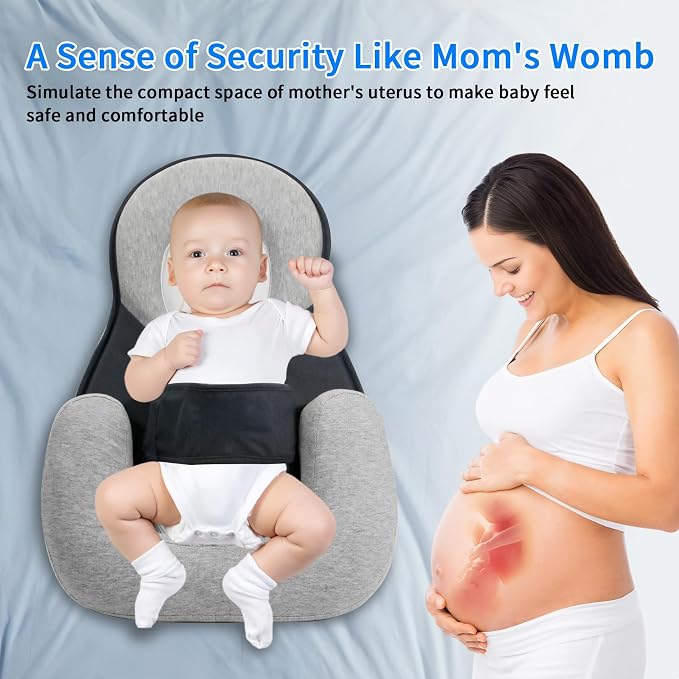 Baby Feeding Support Pillow, Reflux Breastfeeding Nursing Pillow to Reduce - Image 2