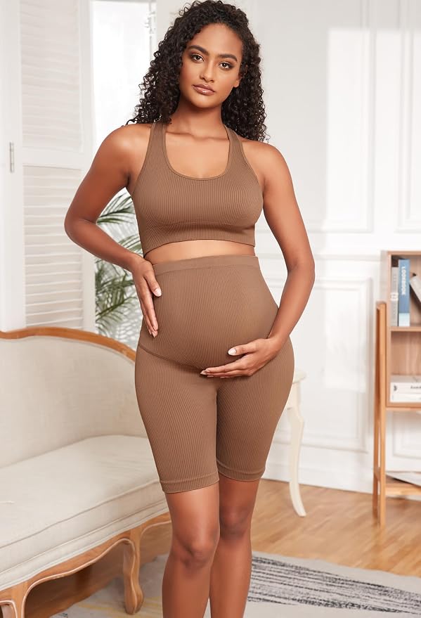 Women's Maternity 2 Piece Outfit Set - Image 2