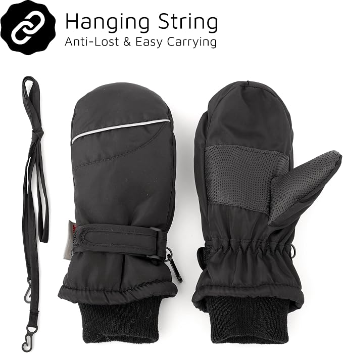 F Flammi Toddler Kids Snow Mittens - Image 3