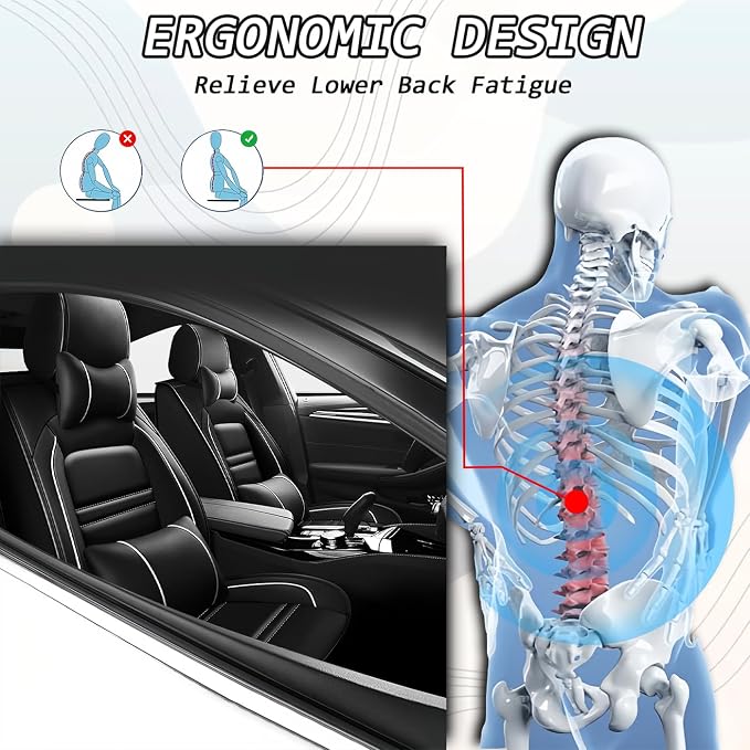 Car Seat Covers for Toyota Sequoia 2008-2025 | 5-Seats Seat Covers, Waterproof - Image 5