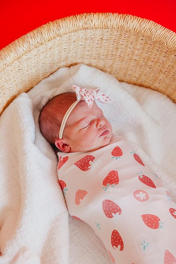 Copper Pearl Baby Swaddle Blanket - Image 5