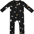 KYTE BABY Unisex Rayon Made From Bamboo Zippered Rompers 0-24 Months by KYTEBABY
