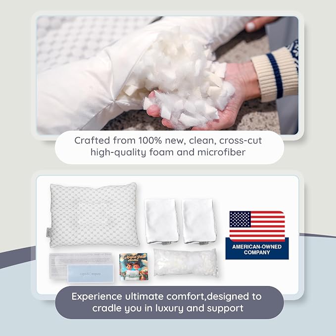 Lussi & Company Toddler Pillow 2 Year Old-13x19 Toddler Pillow - Image 5