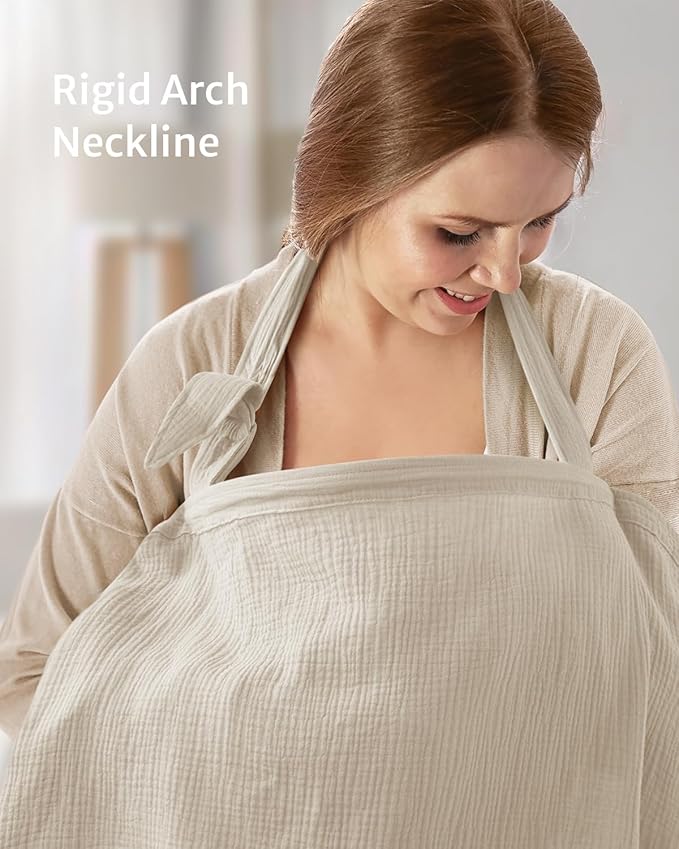 Blissful Diary Muslin Nursing Cover - Image 4