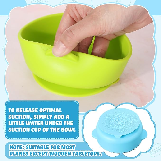 Nuogo 6 Pcs Stainless Steel Baby Bowls - Image 6
