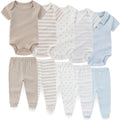 Unisex Baby Boy Girl Pants Sets 10 pack Cotton Casual New born Clothes Comfort by JELYLOVE