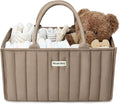 Blissful Diary Baby Diaper Caddy Organizer, Stylish Storage Basket by ForEveryBabysBetterLife