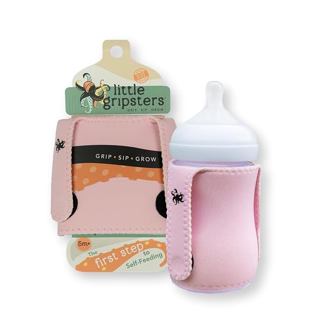 Baby Bottle Sleeve for Self-Feeding by LittleGripsters